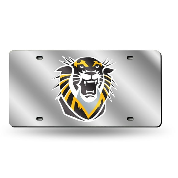 WinCraft Fort Hays Tigers Premium License Plate Frame chrome metal with inlaid acrylic WinCraft Fort Hays Tigers Premium License Plate Frame chrome metal with inlaid acrylic